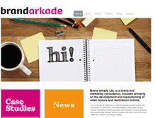 Tablet Screenshot of brandarkade.com